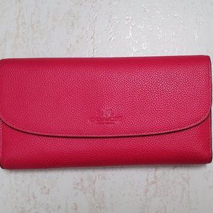 EUC Coach Pink Wallet